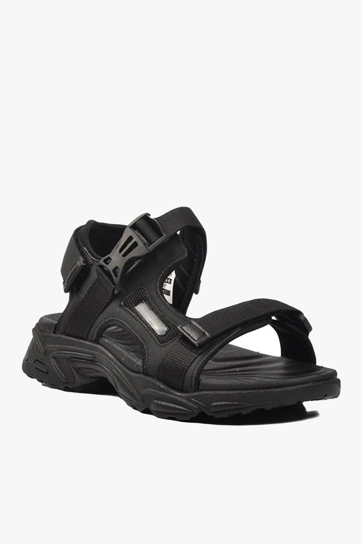 Hammer Jack Siyah Erkek Terlik Sandalet 101 24088-M | 101 24088-M-1