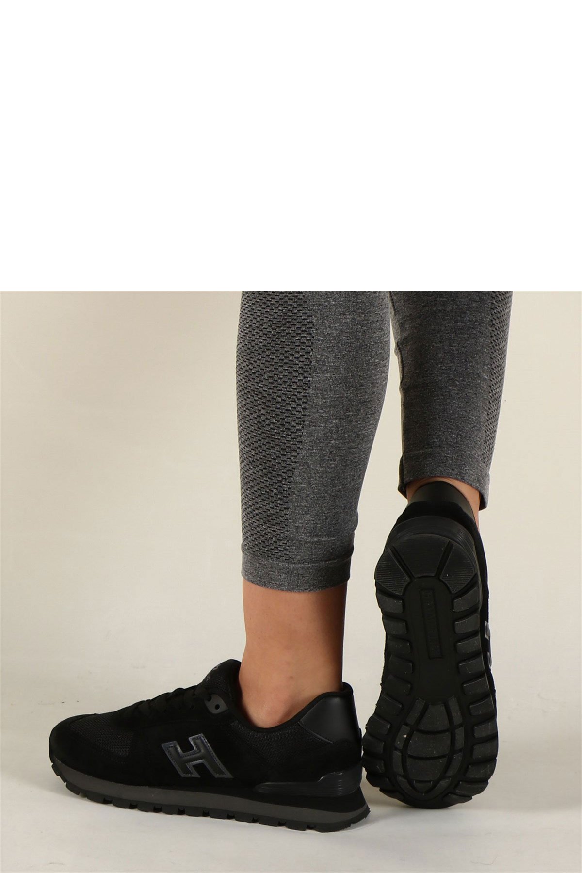 Hammer Jack Siyah-Fume Kadın Ayakkabı 102 19250-G