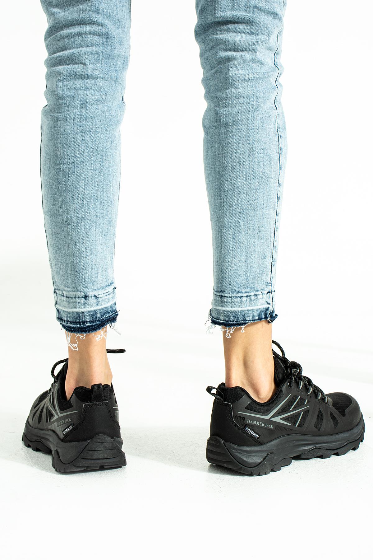 Hammer Jack Siyah Kadın Ayakkabı 101 23182-Z | 101 23182-Z-1