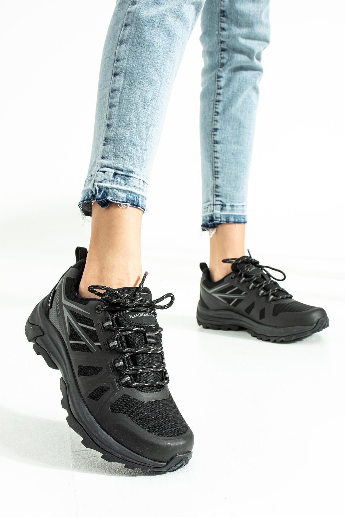 Hammer Jack Siyah Kadın Ayakkabı 101 23182-Z | 101 23182-Z-1