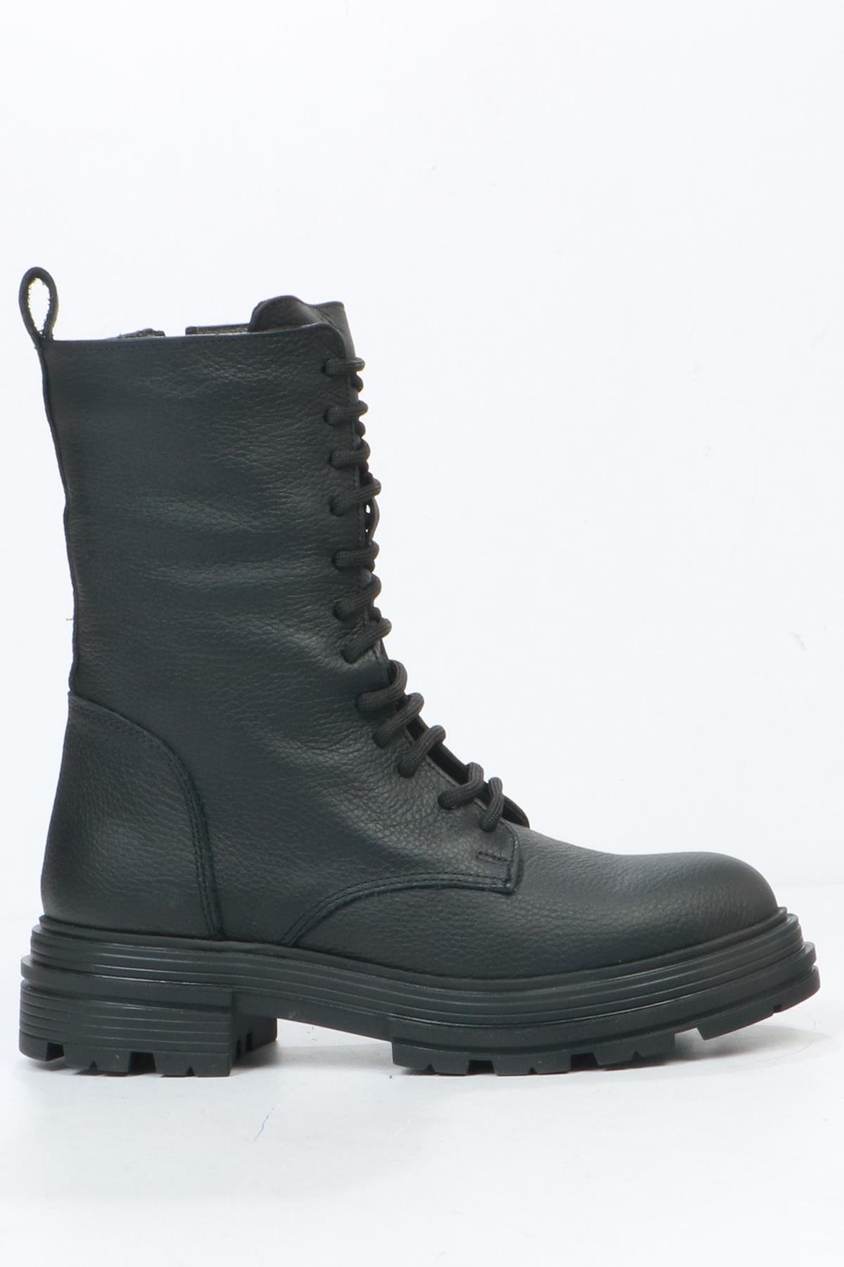 Hammer Jack Siyah Kadın Bot 455 2334-Z | 455 2334-Z-11