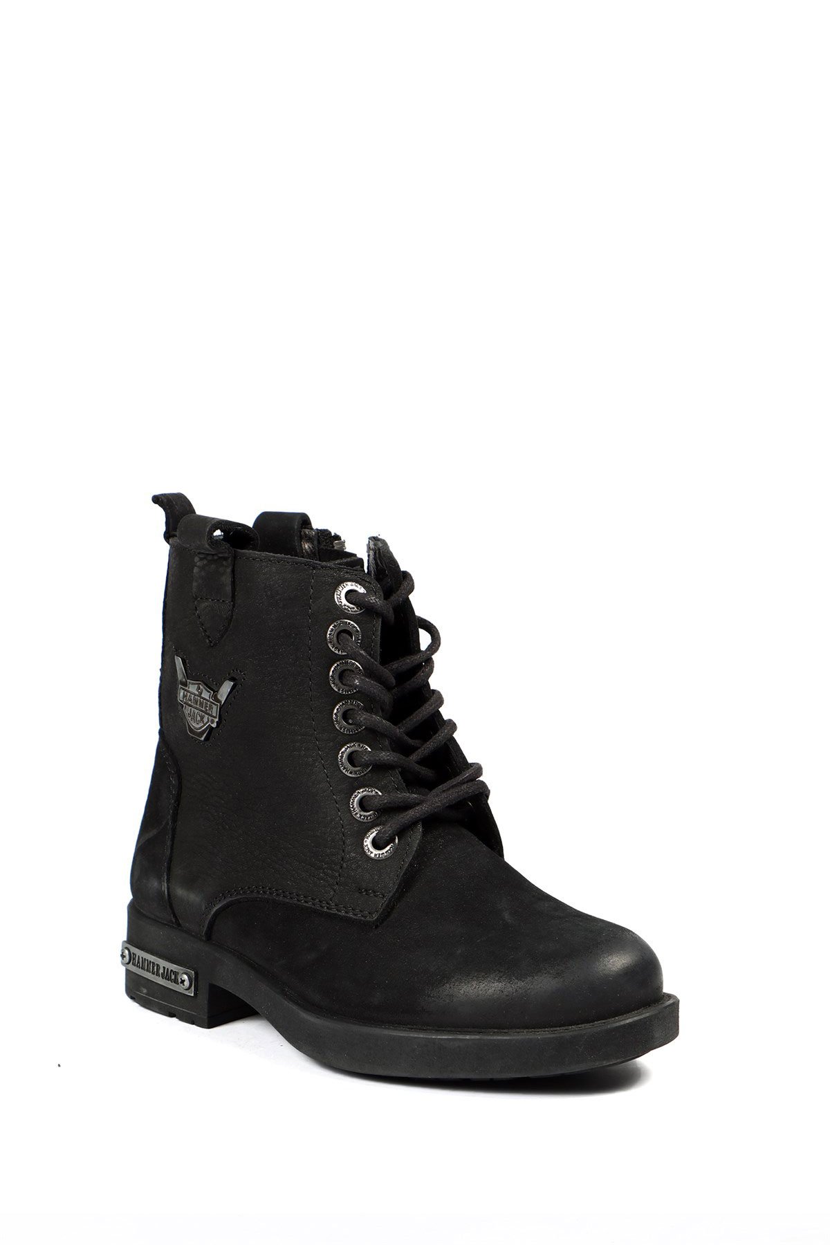 Hammer Jack Siyah Yıkama Nubuk Çocuk Bot 102 15200-F