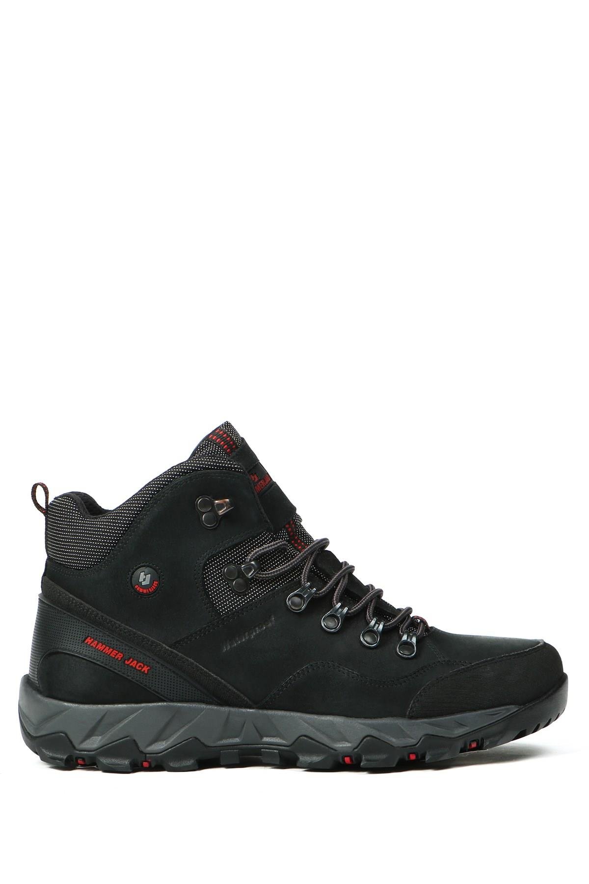 Hammer Jack Siyah Yıkama Nubuk Erkek Bot 102 17825-M | 102 17825-M-5500