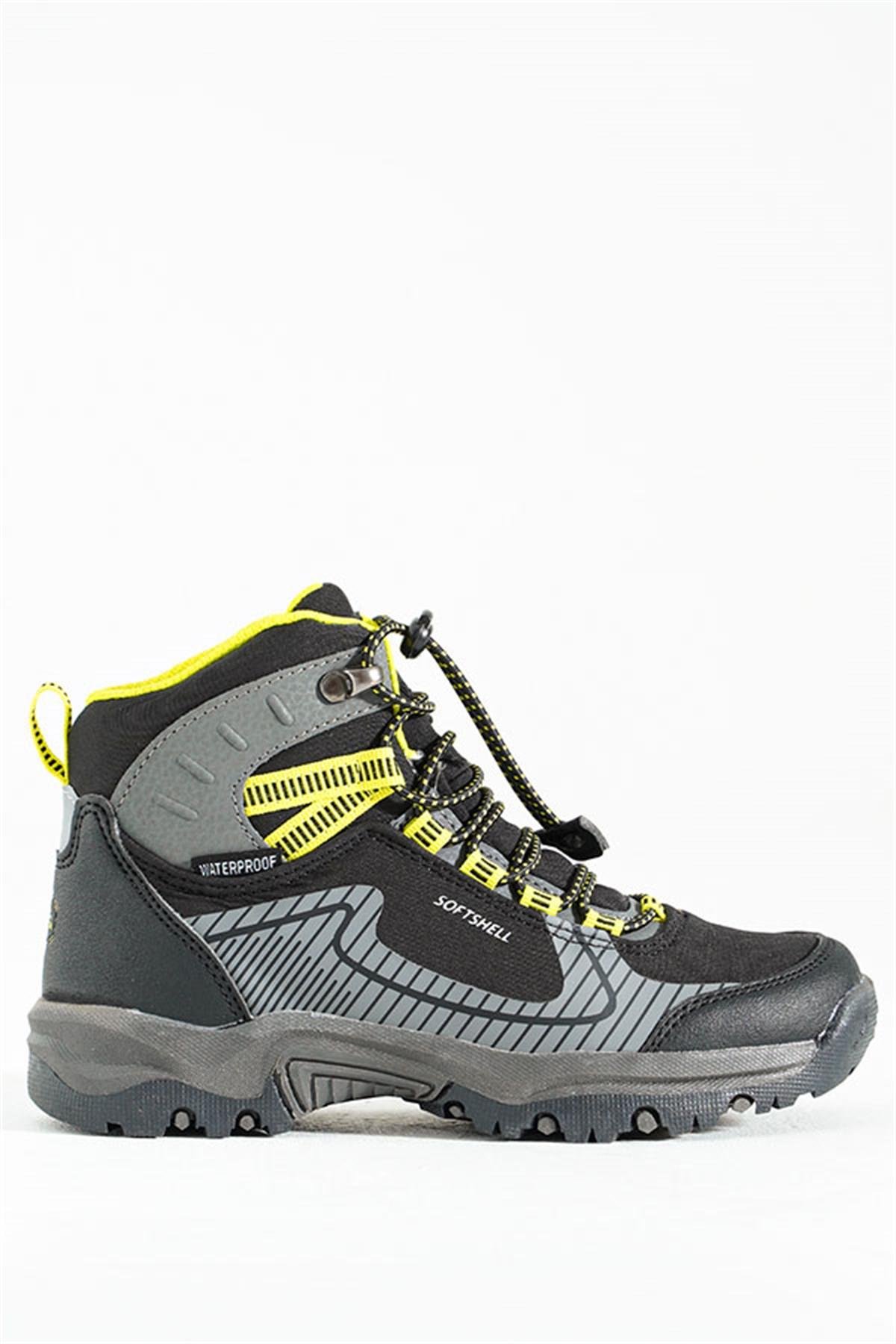 Hammer Jack Su Geçirmez Tomas Siyah Sarı Çocuk Bot | 101 20117-F-6069