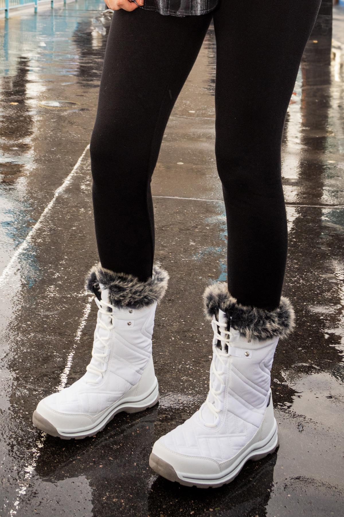 Hammer Jack Usoa Outdoor Su Geçirmez Beyaz Kadın Bot  | 101 20109-G-655