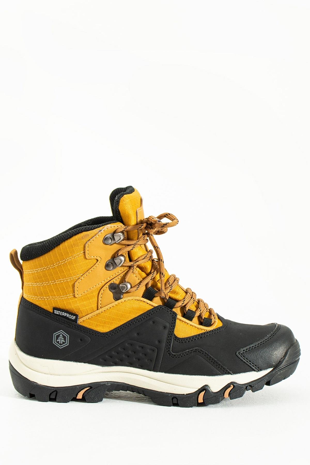 Hammer Jack Vader Outdoor Su Geçirmez Siyah Sarı Kadın Bot | 101 23174-Z-6069