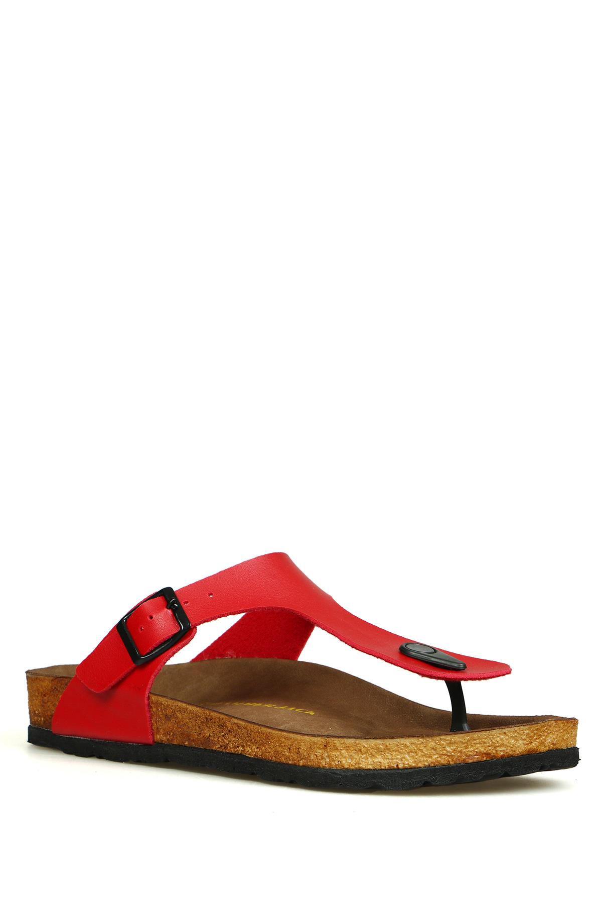 Hammerjack Kırmızı Kadın Terlik / Sandalet 503 04-Z | 503 04-Z-146
