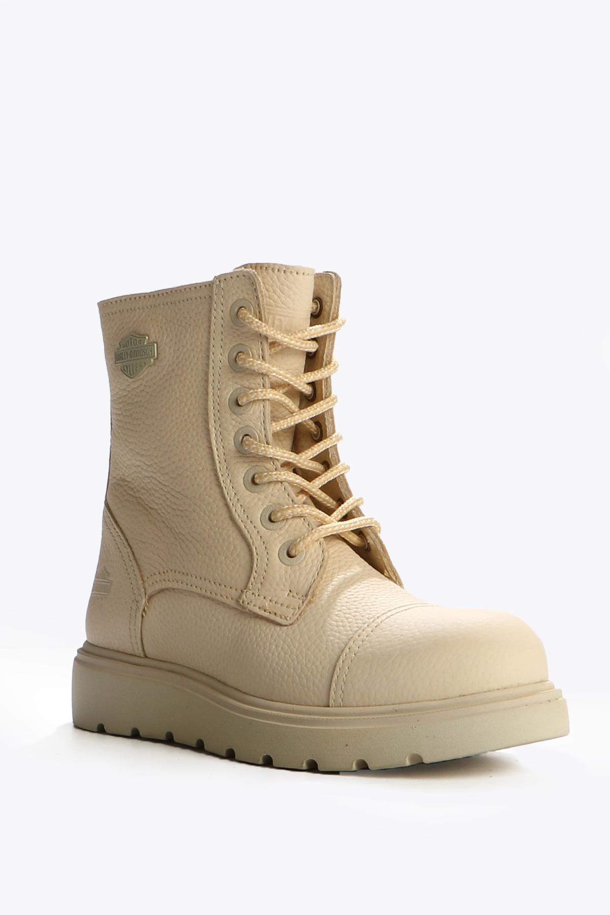 Harley Davıdson Bej Kadın Boot 025Z100630 | 025Z100630-14769