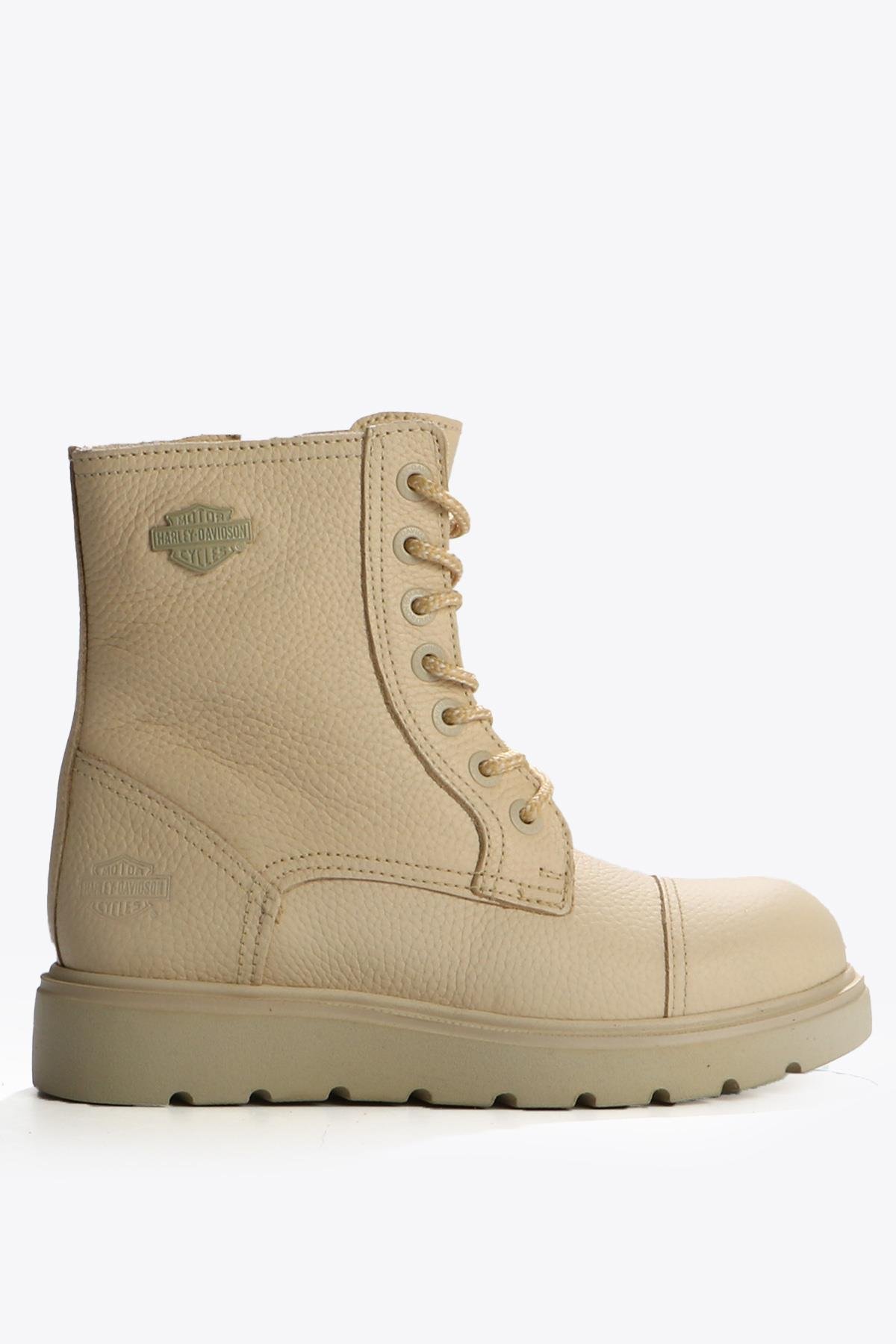 Harley Davıdson Bej Kadın Boot 025Z100630 | 025Z100630-14769