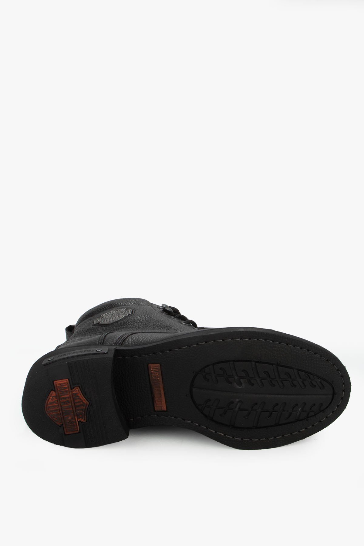 Harley Davidson Erkek Bot Harley Davidson Gibson Baskılı Deri Siyah Erkek Bot satın al