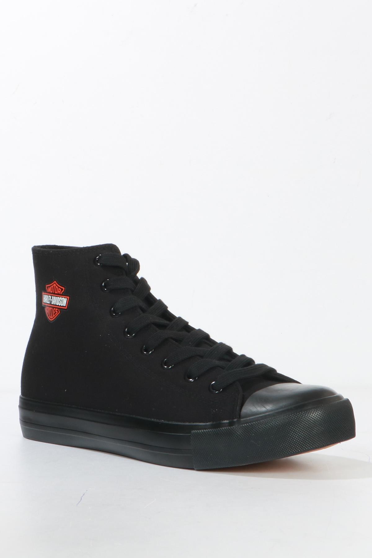Harley Davıdson Pittsburgh  Siyah Erkek Spor Ayakkabı | 023M100382-15542