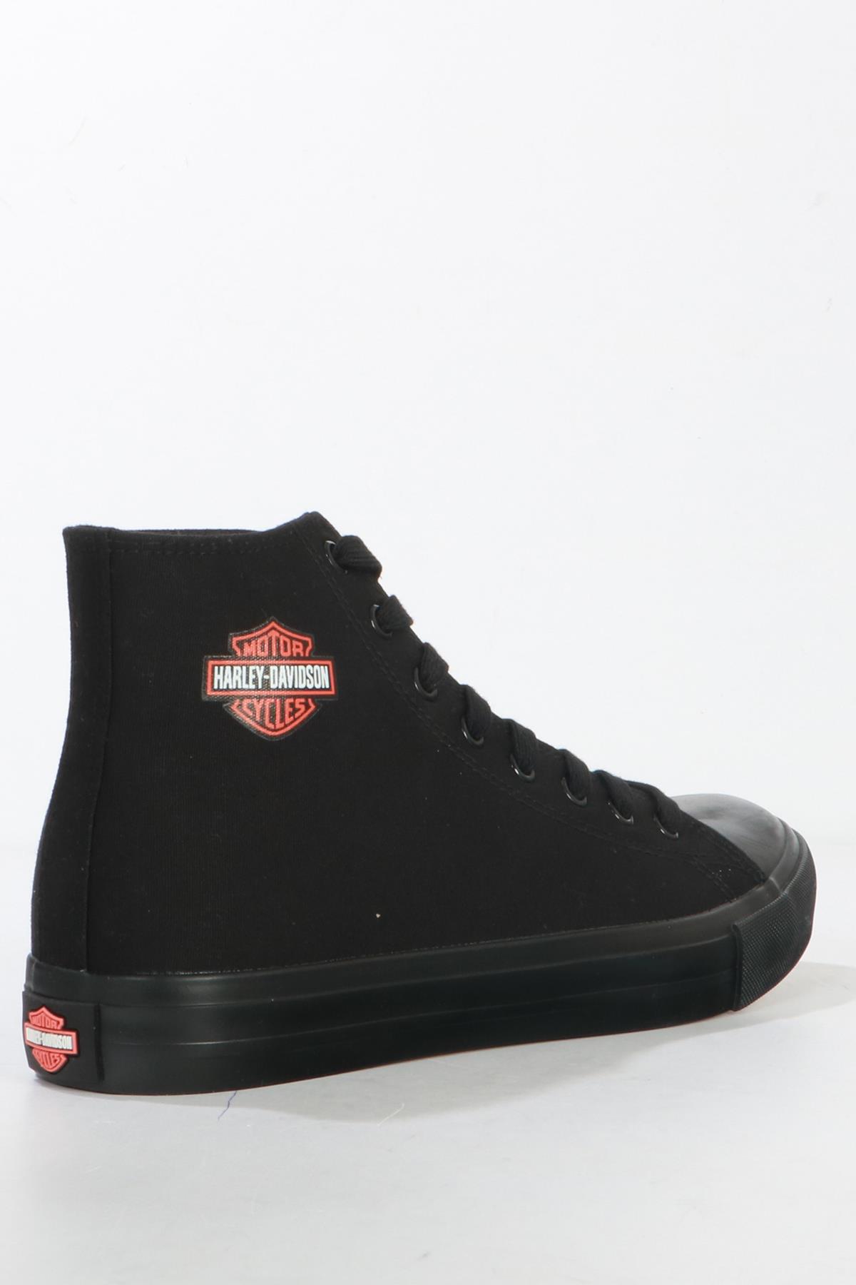 Harley Davıdson Pittsburgh  Siyah Erkek Spor Ayakkabı | 023M100382-15542