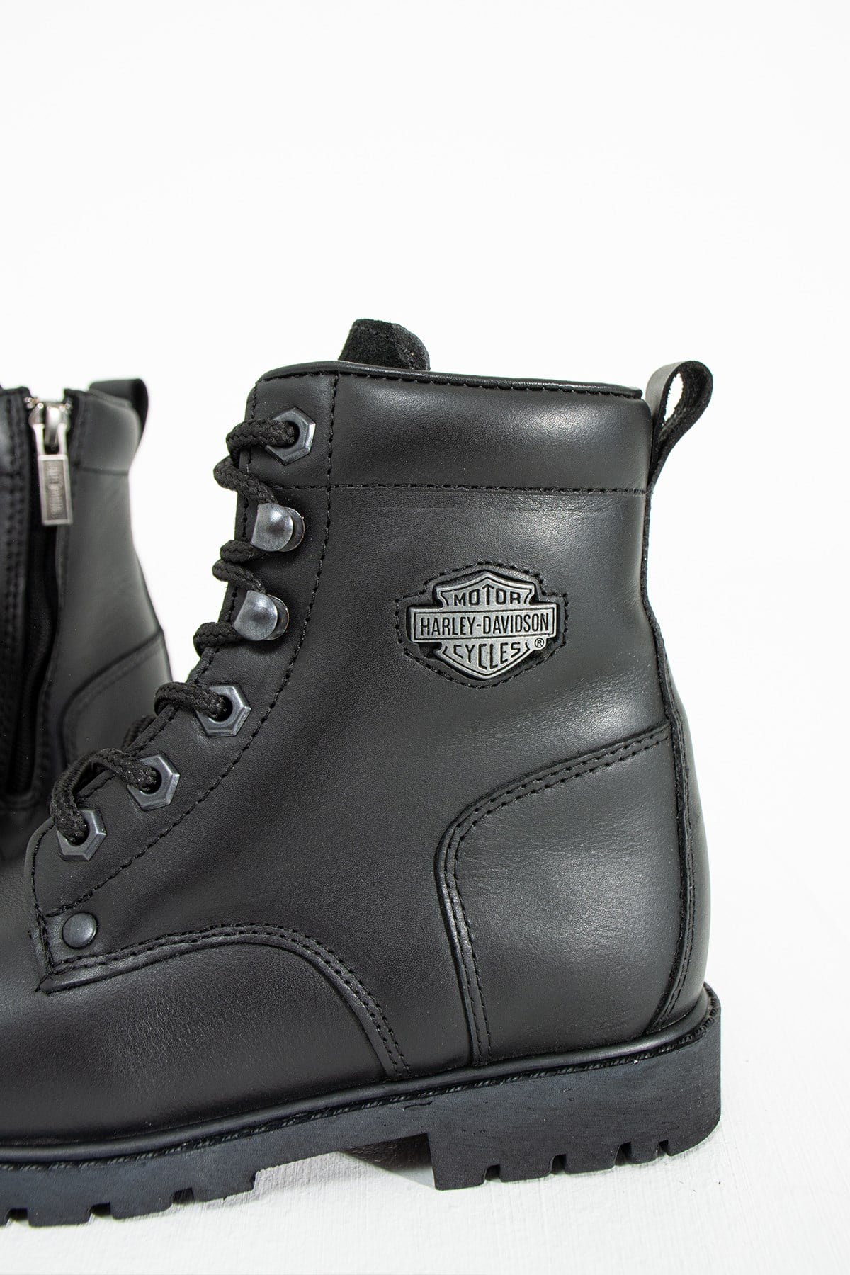 Harley Davıdson Siyah Deri Çocuk Bot 025F100494 | 025F100494-14733