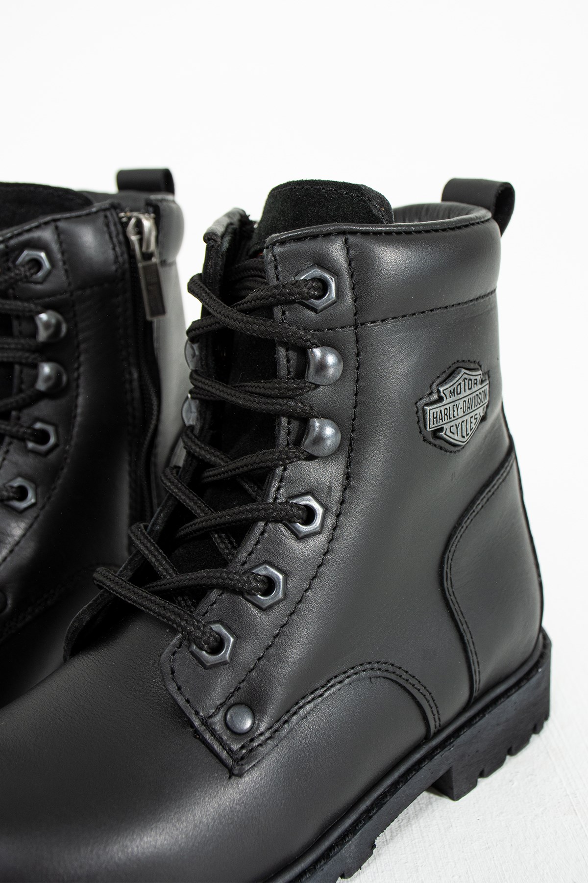 Harley Davıdson Siyah Deri Çocuk Bot 025F100494 | 025F100494-14733