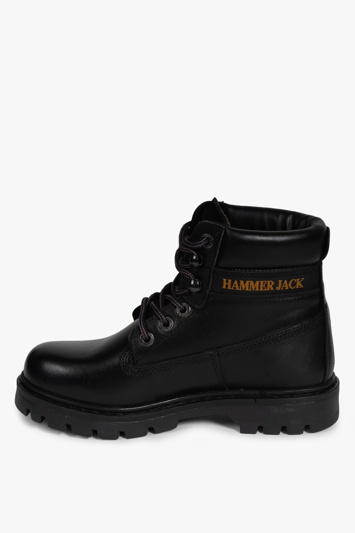 Kadın Deri Bot Hammer Jack Hakiki Deri Siyah Full-Up Kadın Bot satın al