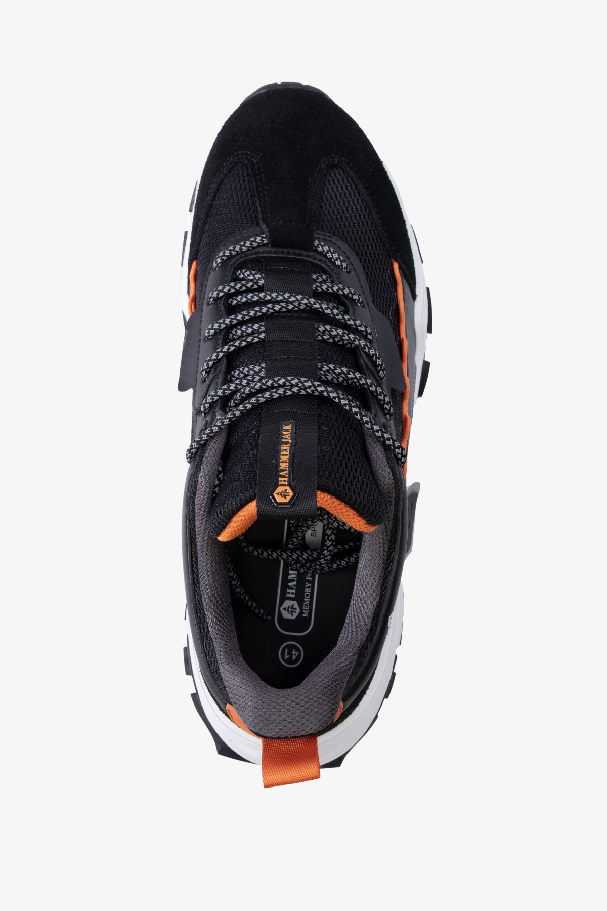 Spor Hammer Jack LISTER M AYAKKABI BLACK // DERİ-TEKSTİL  Spor satın al