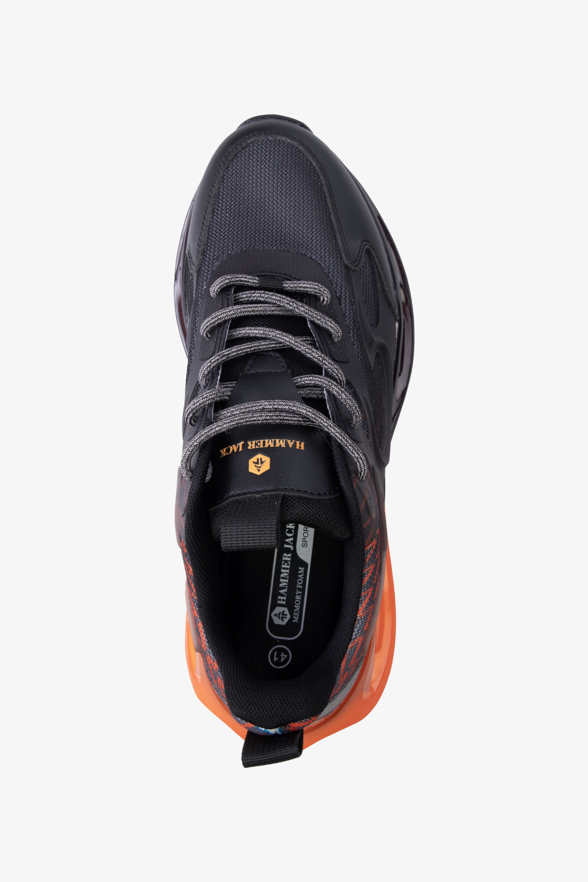 Spor Hammer Jack VESPER M AYAKKABI BLACK // DERİ-TEKSTİL  Spor satın al