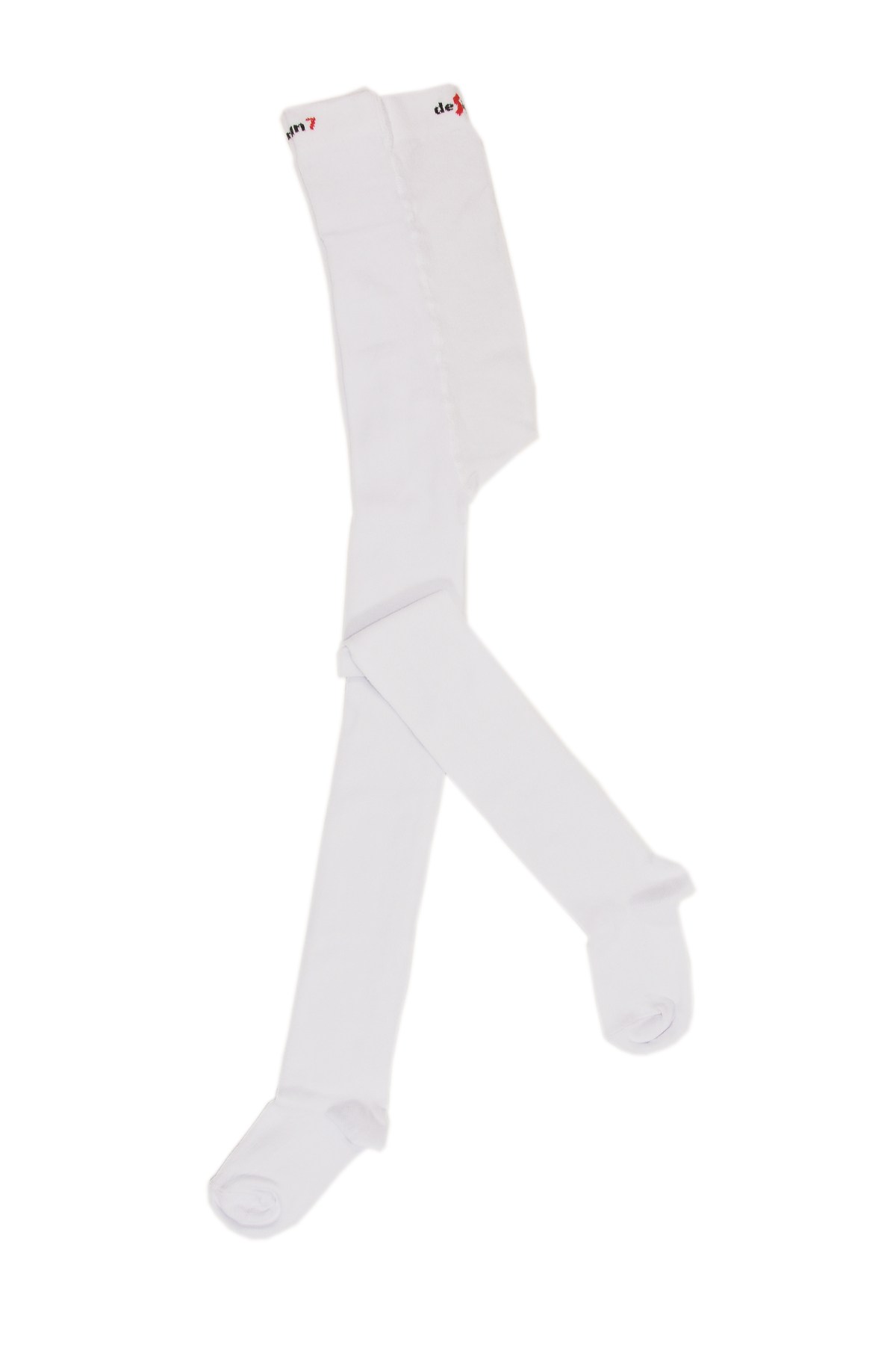Külotlu Çocuk Çorabı Düz Beyaz Renk %80 Pamuklu |  Design Socks