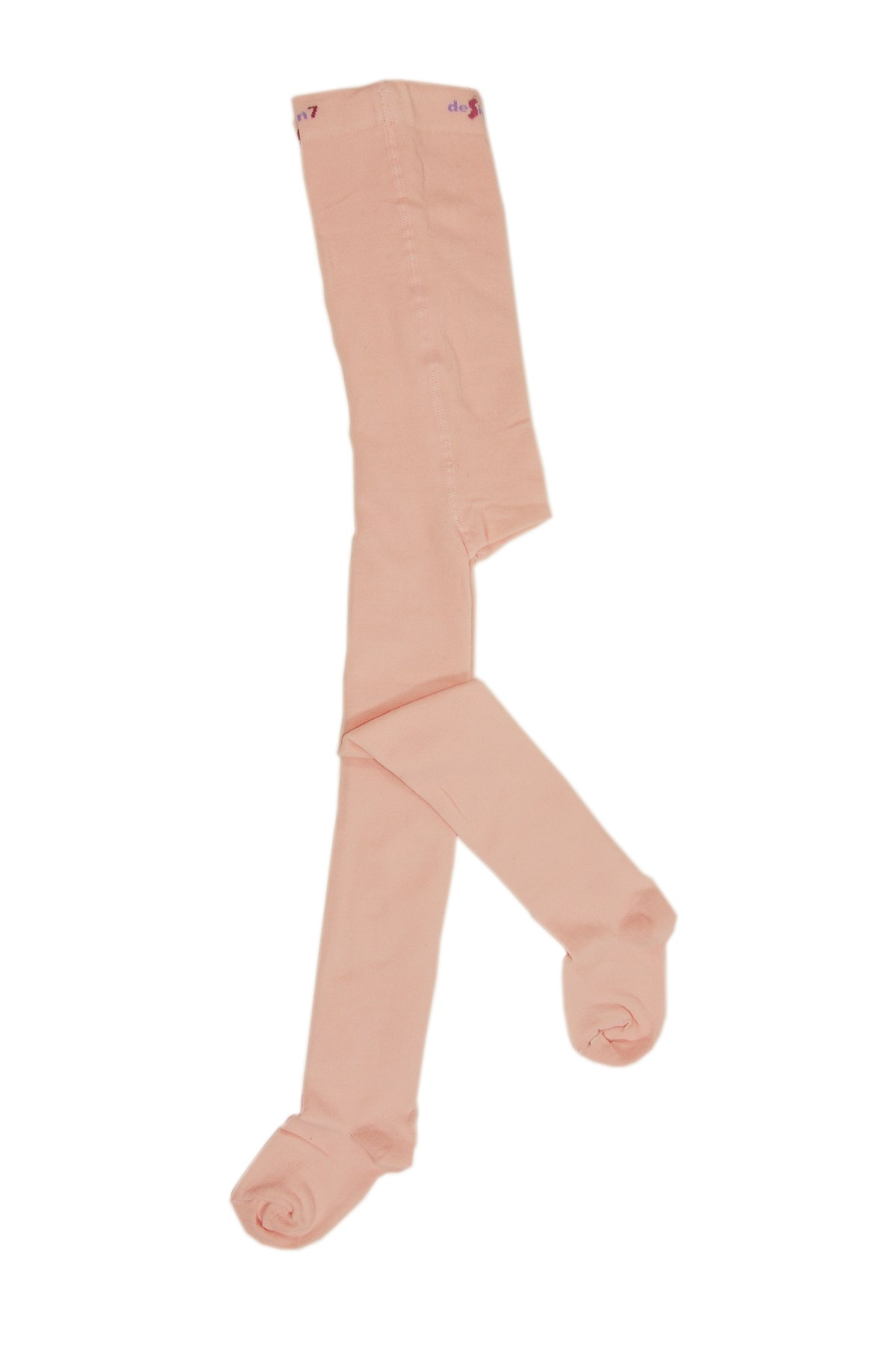 Külotlu Çocuk Çorabı Düz Pembe Renk %80 Pamuklu |  Design Socks