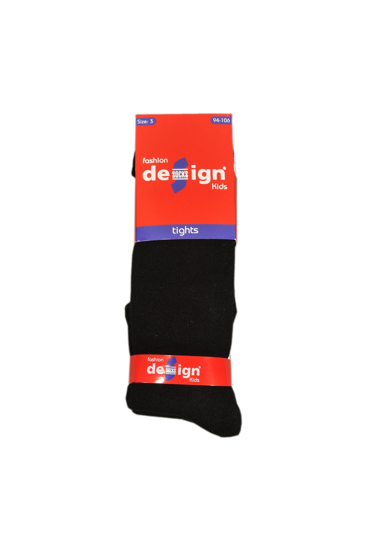Külotlu Çocuk Çorabı Düz Siyah Renk  0 Yaş / 15 yaş  |  Design Socks