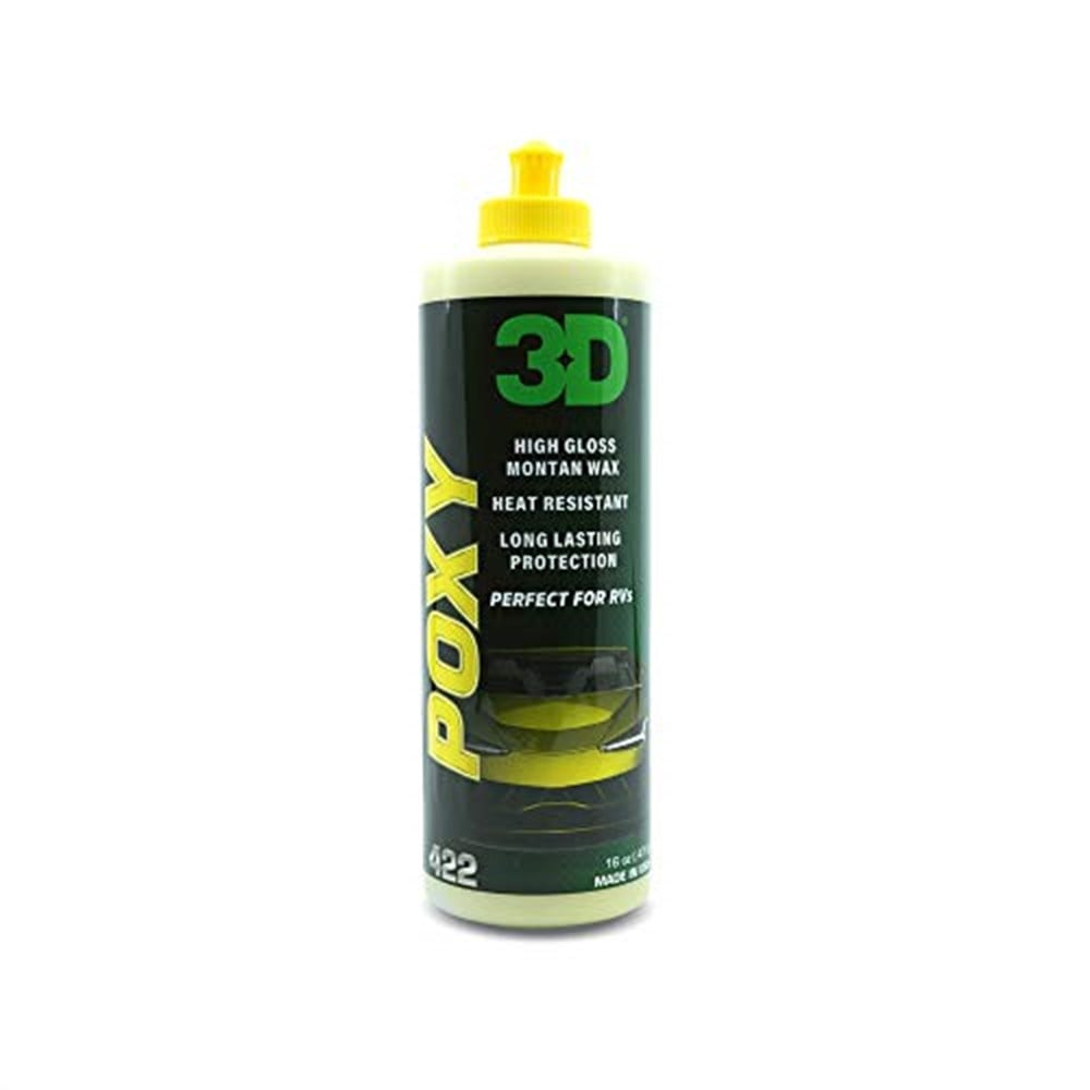 3D HD Poxy Hybrid Montan Nano Wax ve Sealant - Hibrid Boya Koruma 480 ml 