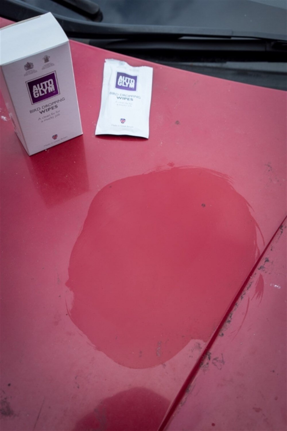 Auto Glym Bird Dropping Wipes (Kuş Pisliği Temizleme Mendili)