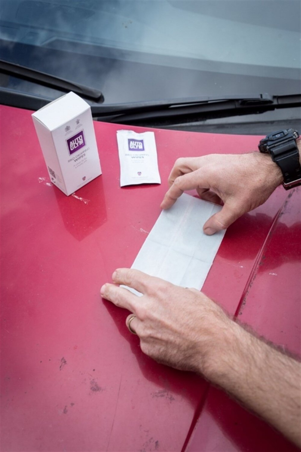 Auto Glym Bird Dropping Wipes (Kuş Pisliği Temizleme Mendili)