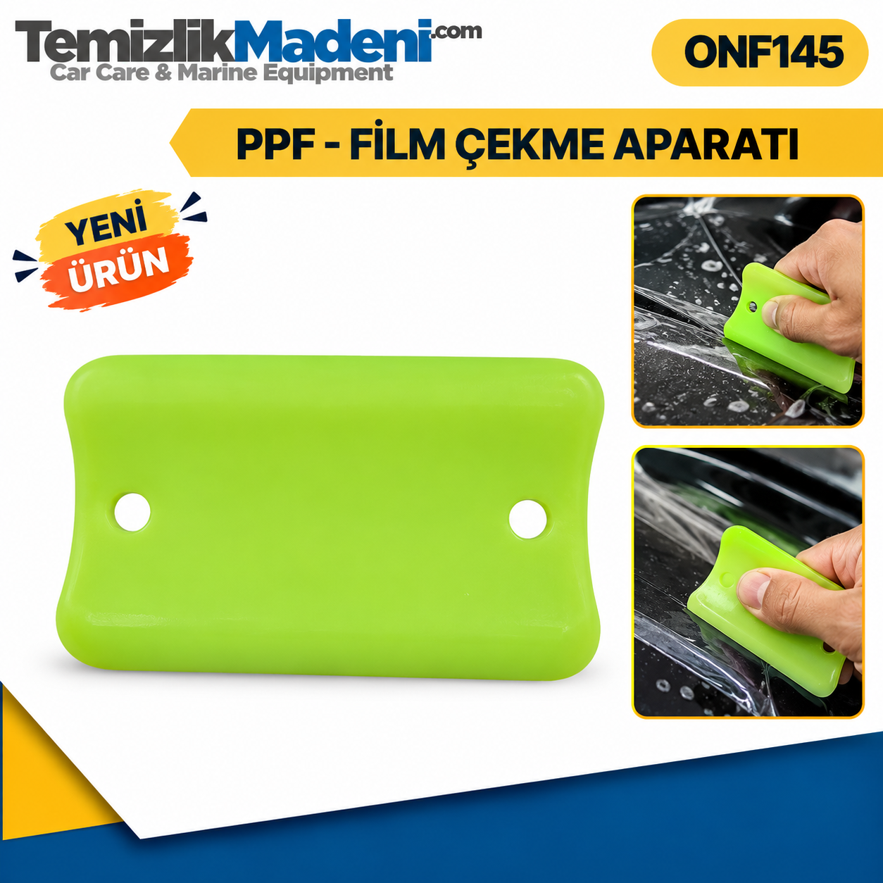 FİLM-PPF FOLYO ÇEKME APARATI KARE YEŞİL