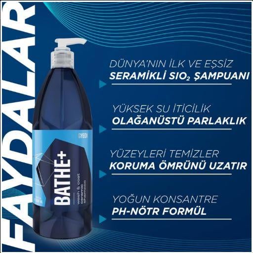 Gyeon Bathe+Plus - Nano Koruma İçerikli Şampuan 400ML