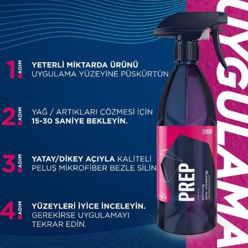 Gyeon Q2m Prep Nano Koruma Öncesi Temizlik 500ML