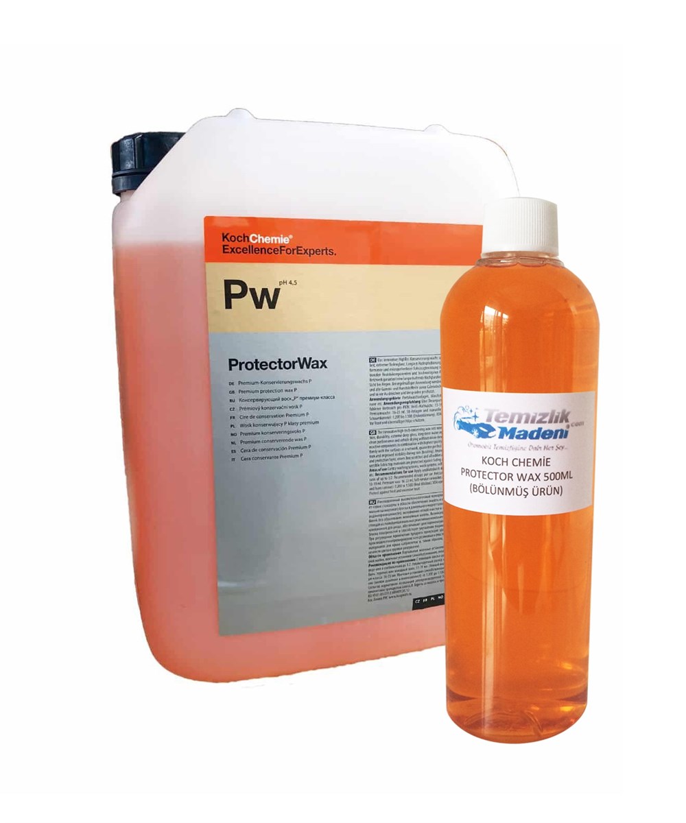 Koch Chemie PW Protector Wax-Islak&Kuru Hızlı Cila Konsantre 500ML(Bölünmüş Ürün)
