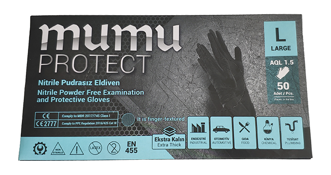 Mumu Protect Nitril Eldiven 50 adet