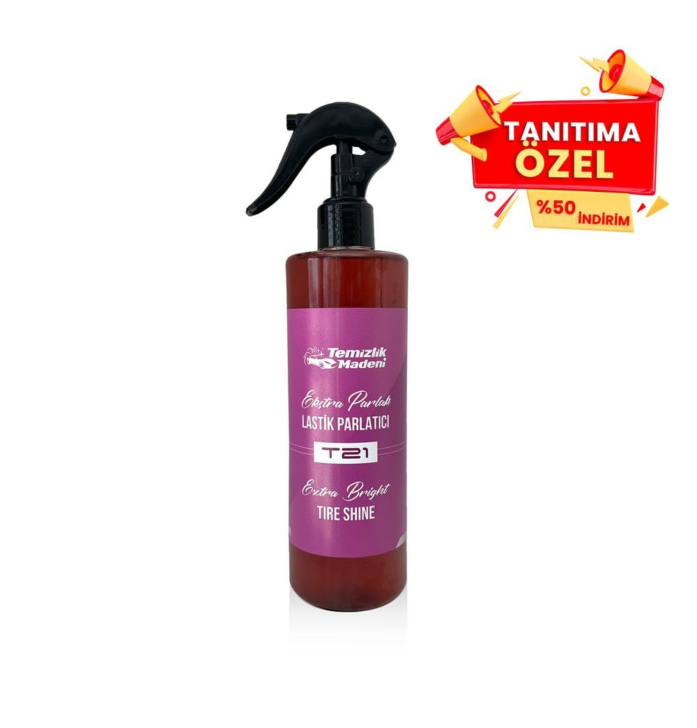 Temizlik Madeni Konsantre Lastik Parlatıcı T21 - 500 ML
