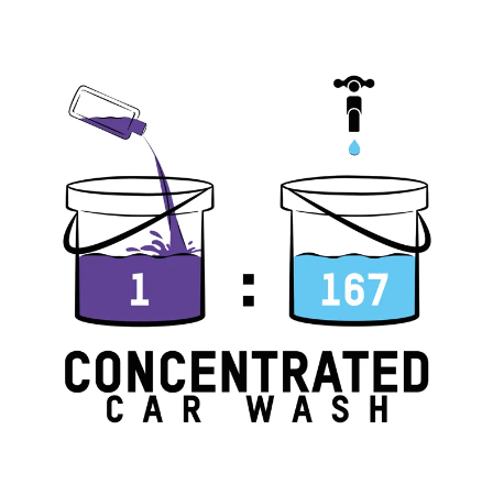 Valet Pro Concentrated Car Wash - Seramik Korumalar için PH Dengeli Konsantre Şampuan 5 LT