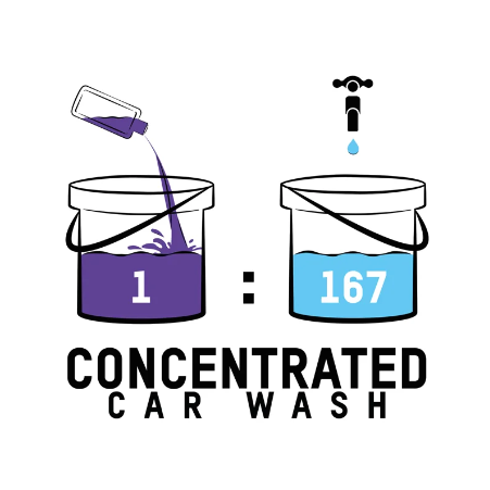 Valet Pro Concentrated Car Wash - Seramik Korumalar için PH Dengeli Konsantre Şampuan 1 LT