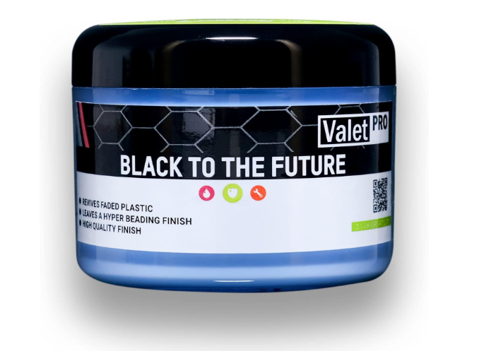Valet Pro Plastik ve Trim Parlatıcı Jel - Black To The Future 250ml