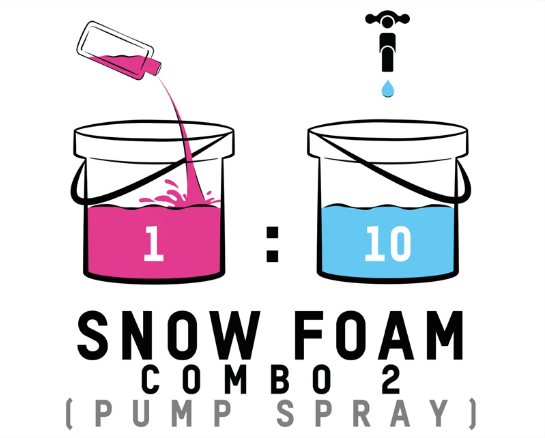 Valet Pro Snow Foam Combo 2 Köpüklü Yıkama Şampuanı - 5 Litre