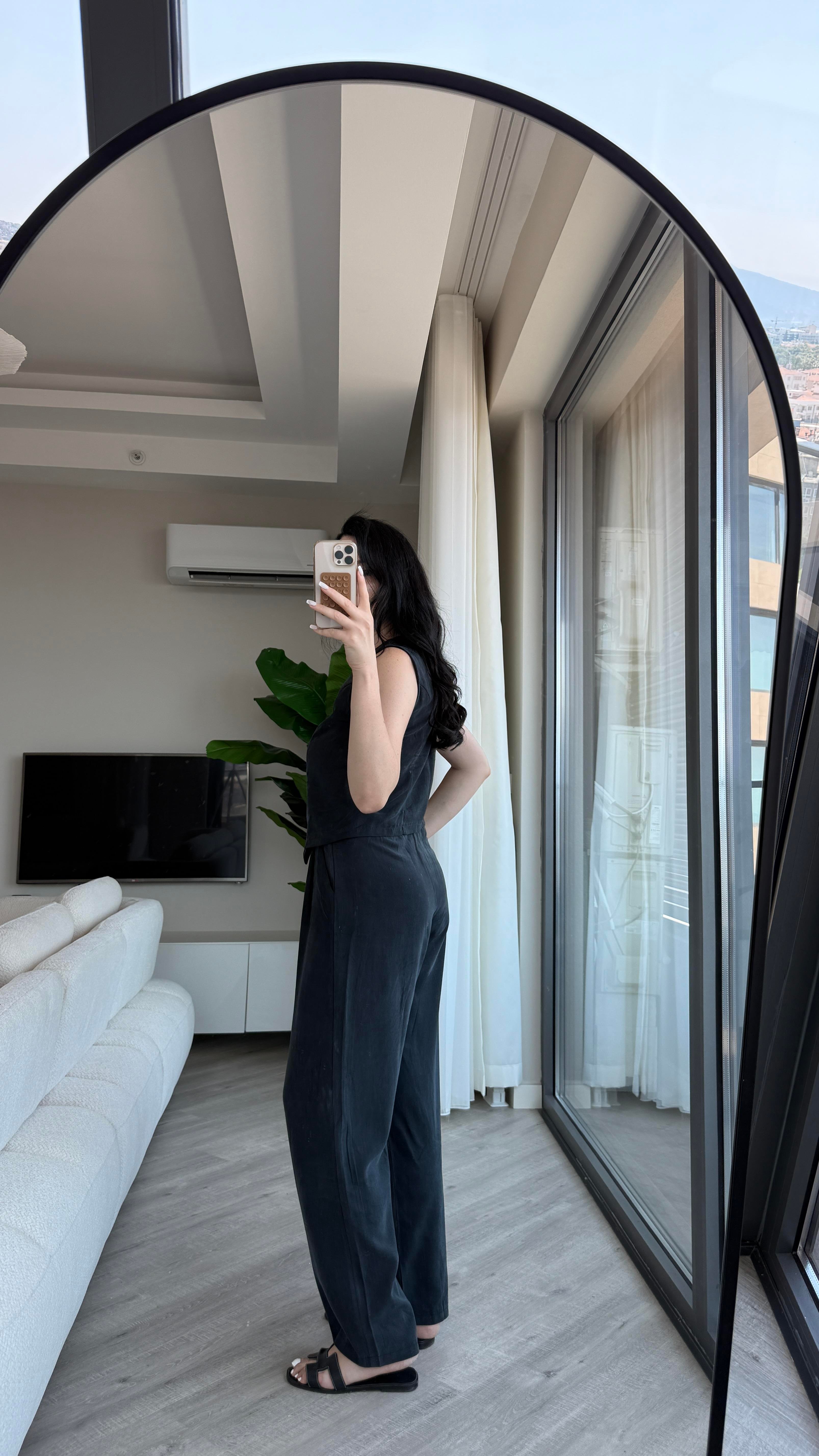 Antrasit Yelekli Modal Takım