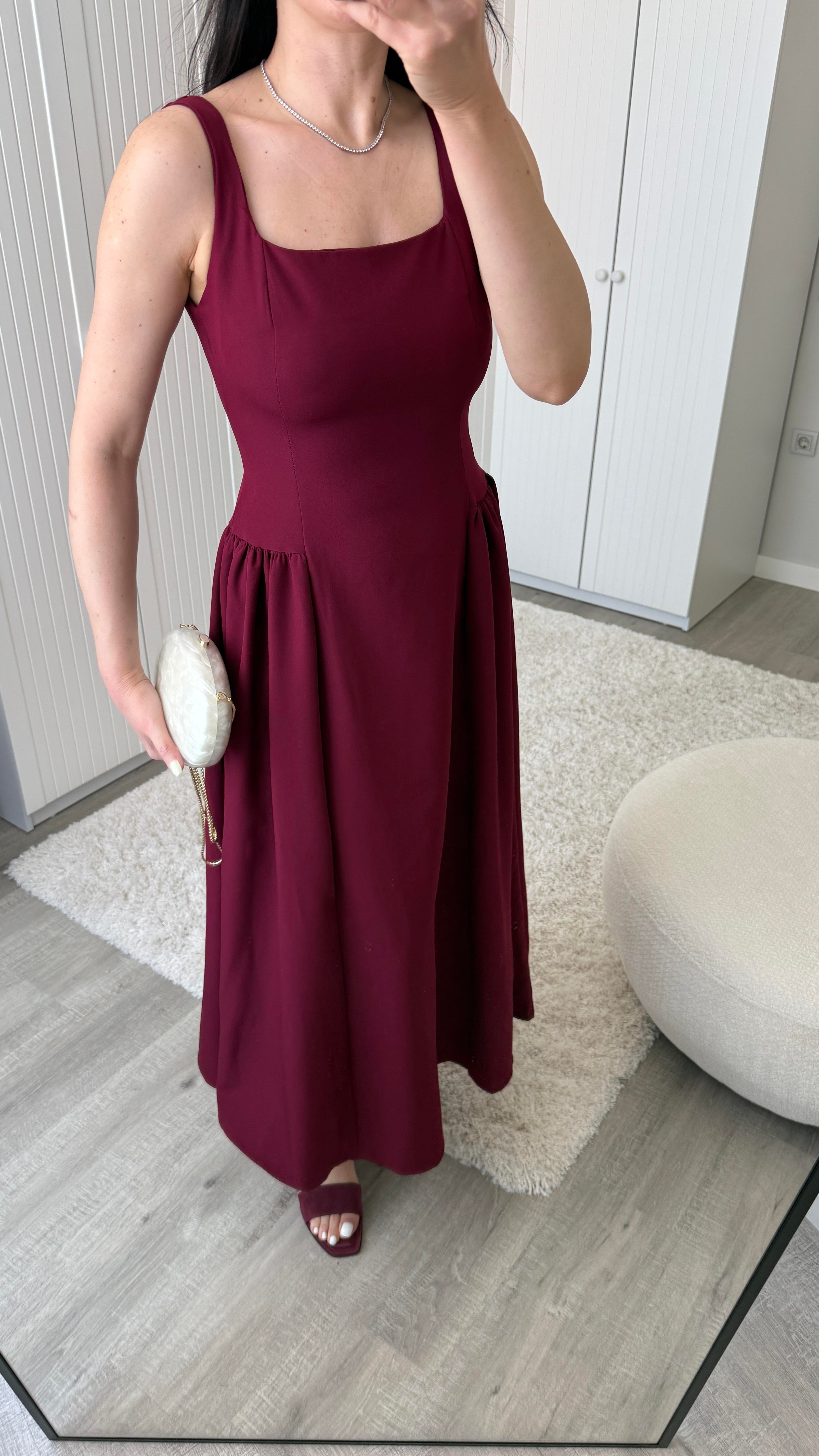 Bordo Simba Elbise