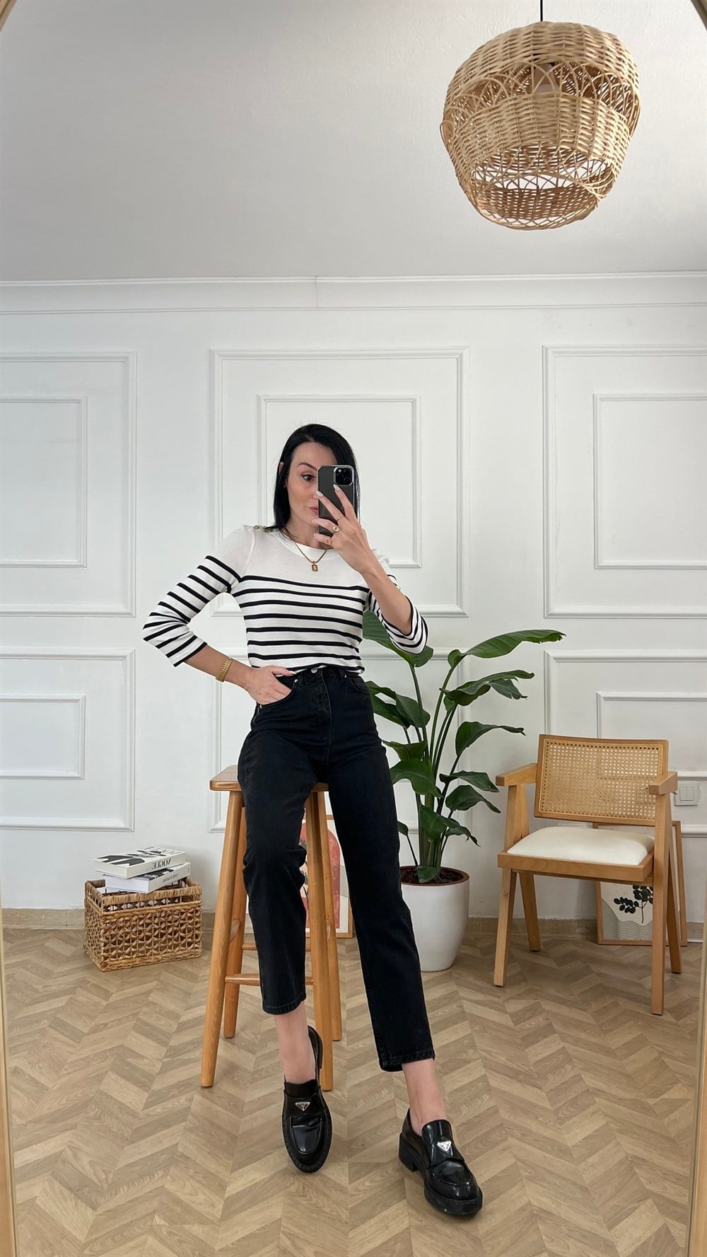 Füme Mom Jean