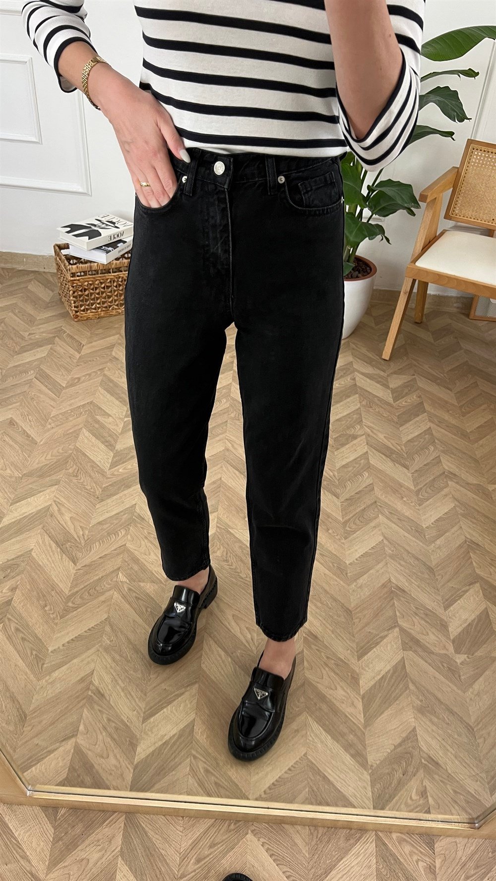 Füme Mom Jean