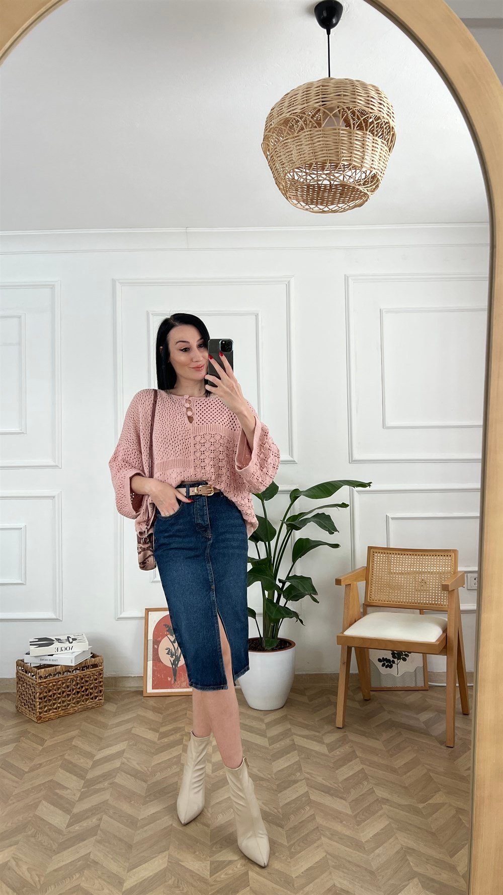 Pudra Dökümlü Triko