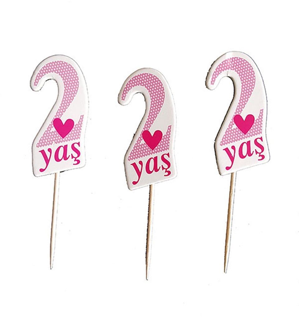 2 Yaş Pembe Kürdan 
