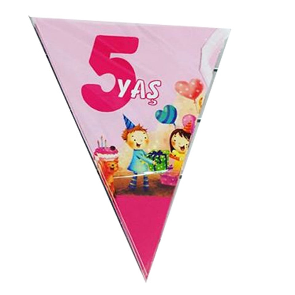 5 Yaş Pembe Bayrak Dizisi