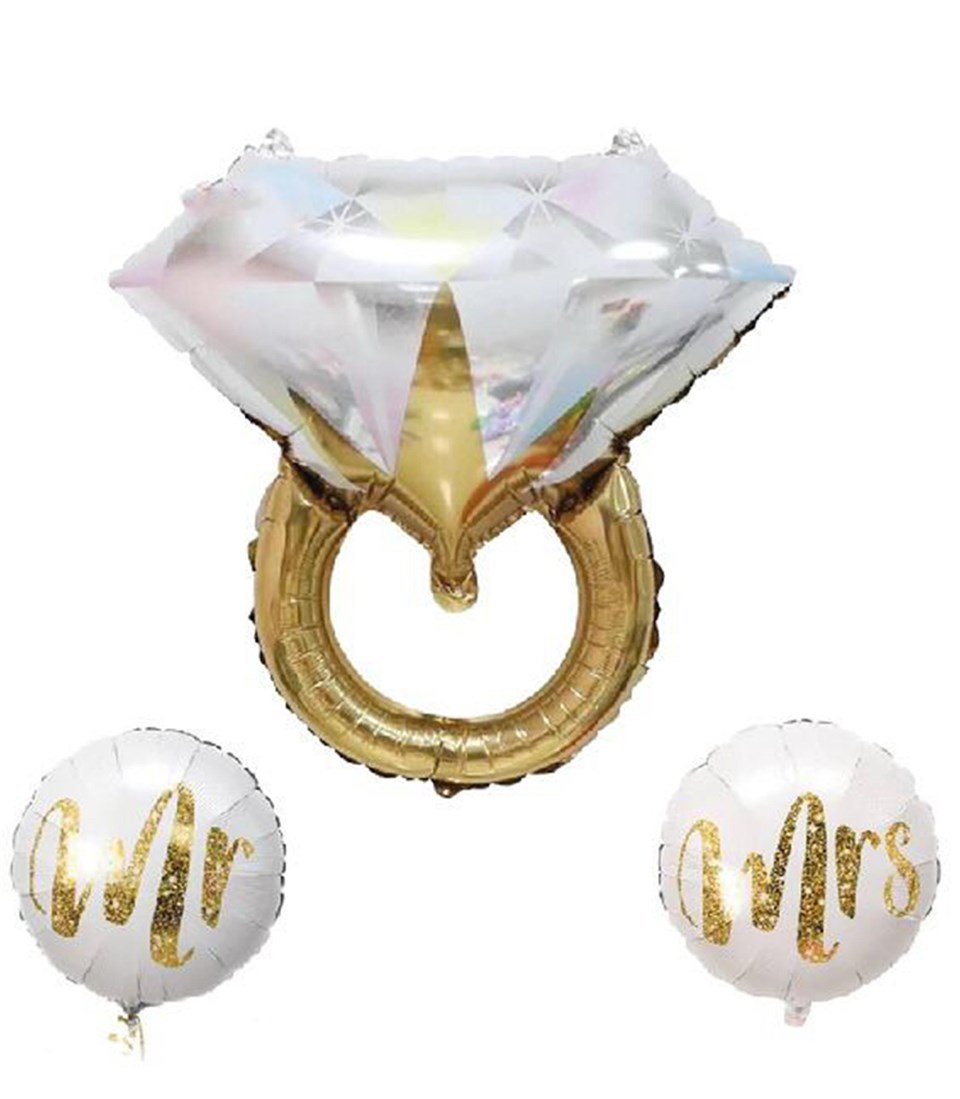 Alyans Folyo Balon 3lü