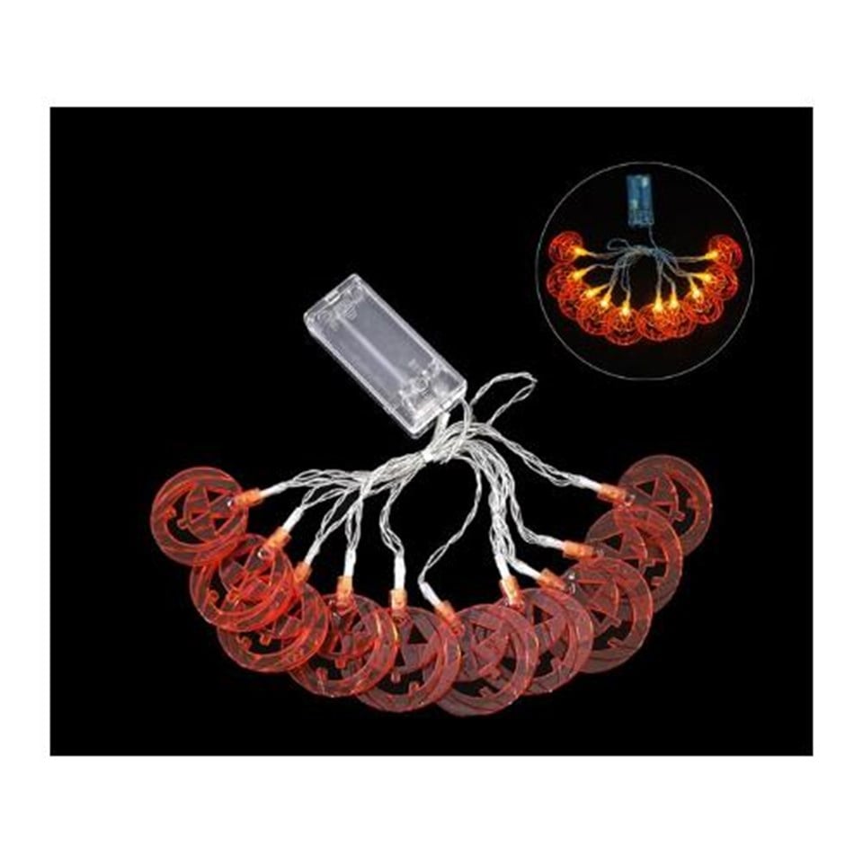 Balkabağı Led Işık 10 adet 2 metre