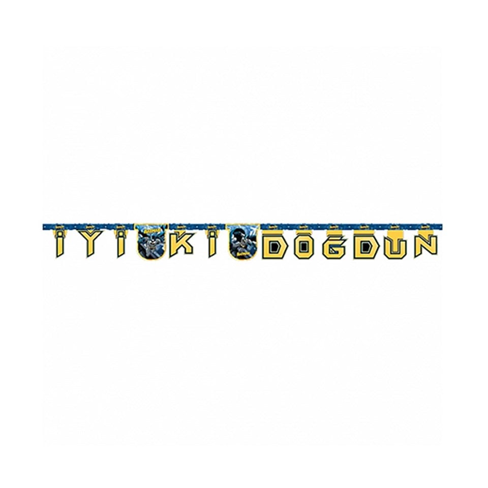 Batman Happy Birthday Banner