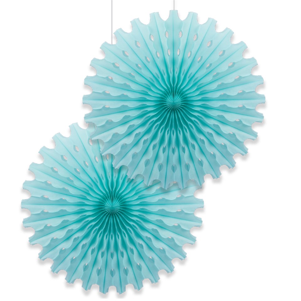 Bebek Mavi, Yelpaze Süs 50cm