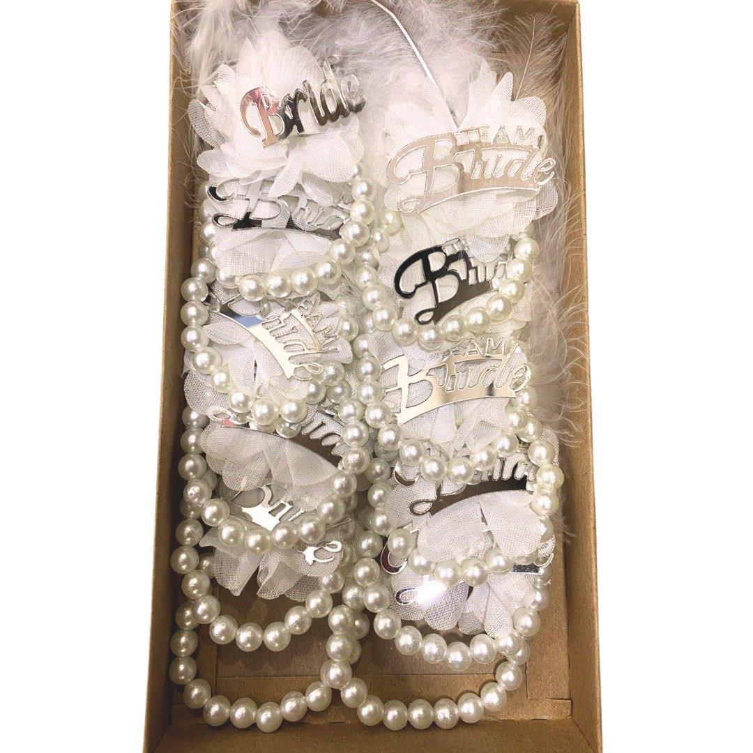 Bride Team Bileklik, Beyaz Gümüş