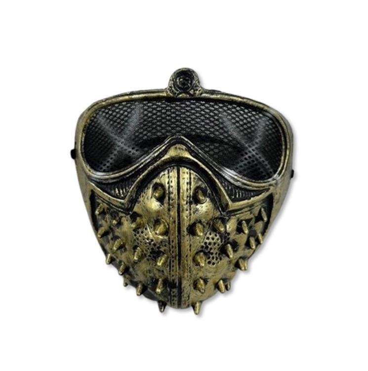 Çivili Maske Gold Plastik
